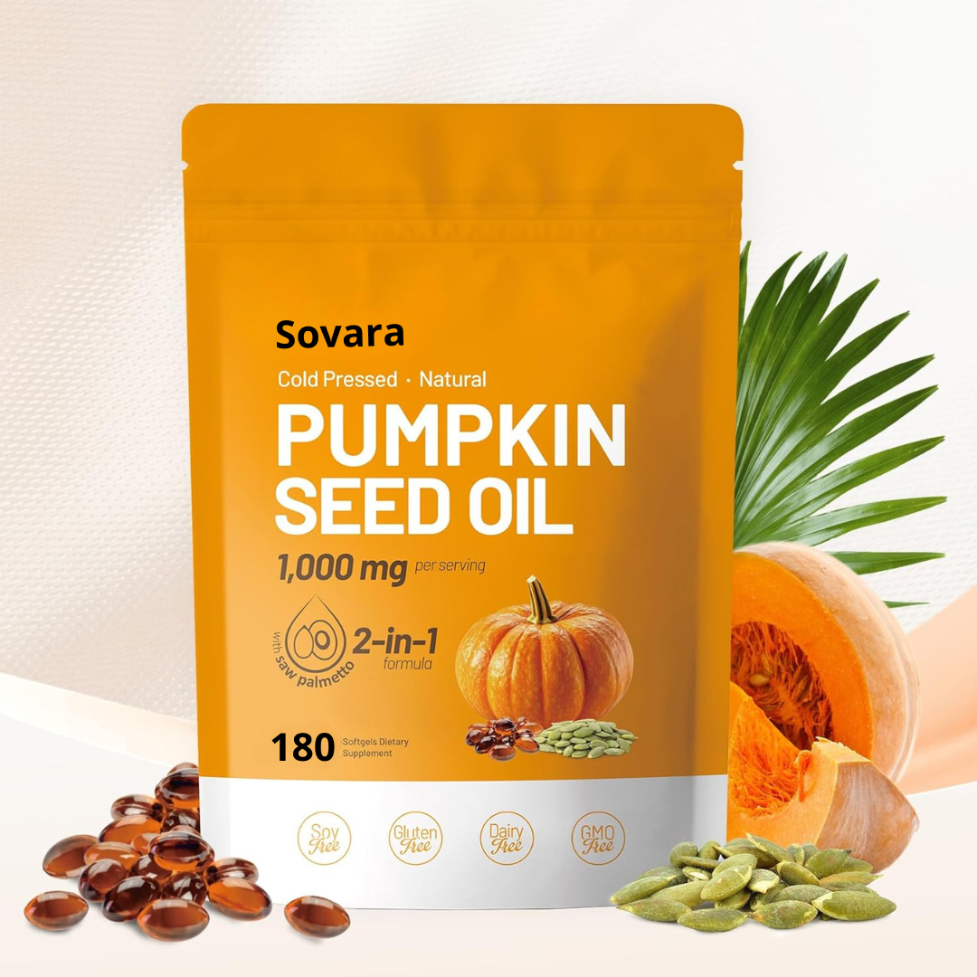 SOVARA™ PUMPKIN SEED OIL+SAW PALMETTO