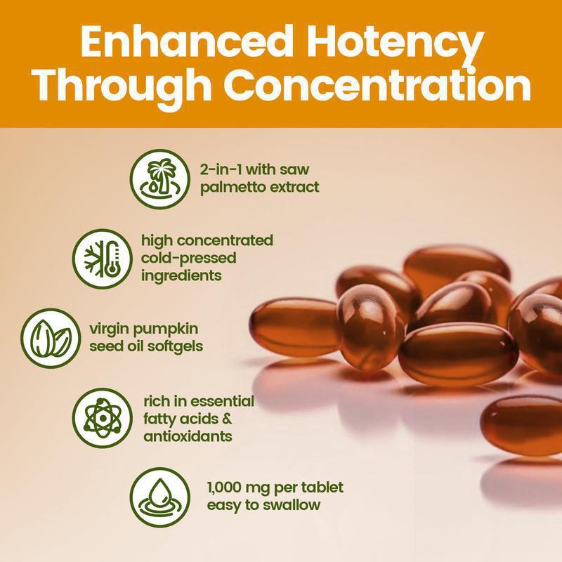 SOVARA™ PUMPKIN SEED OIL+SAW PALMETTO