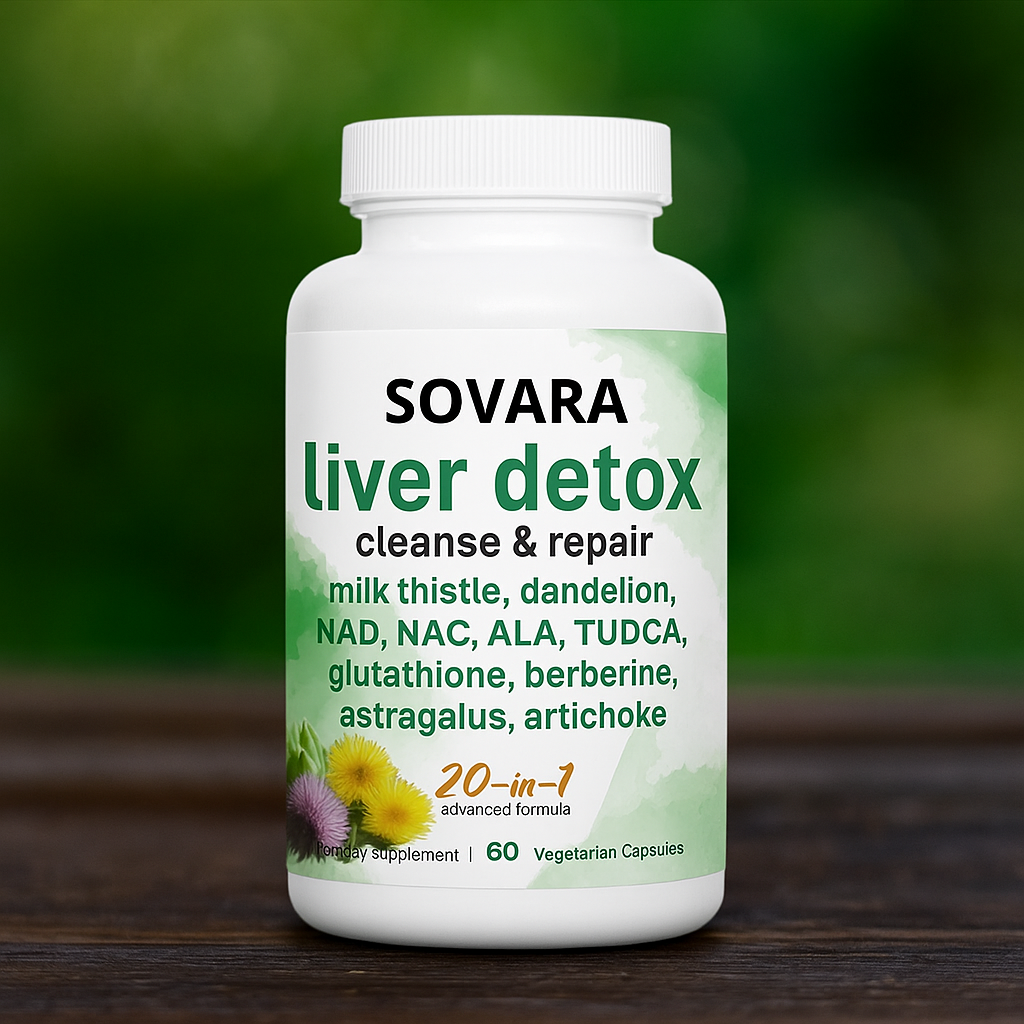 SOVARA™ LEBER-ENTGIFTUNGS- UND REPARATURKAPSELN