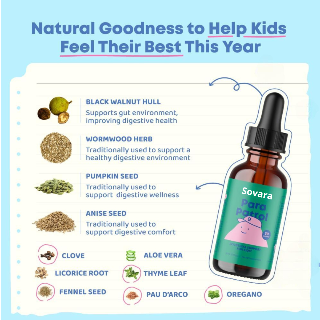 SOVARA™ Gentle Parasite Cleanse for Kids 3+