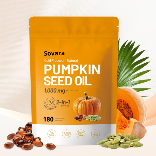 SOVARA™ PUMPKIN SEED OIL+SAW PALMETTO
