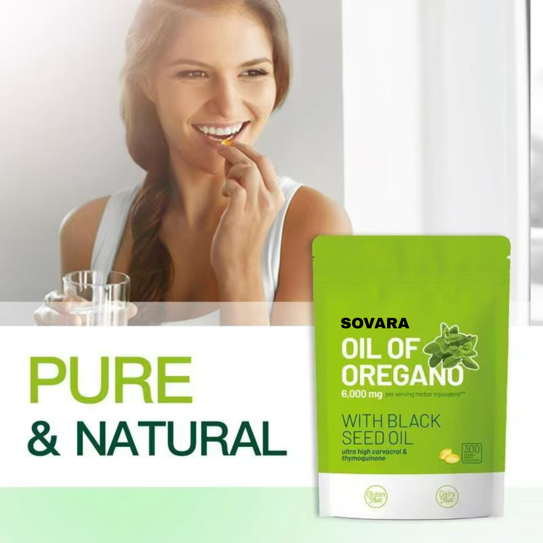 SOVARA™ Oreganoöl mit Schwarzkümmelöl