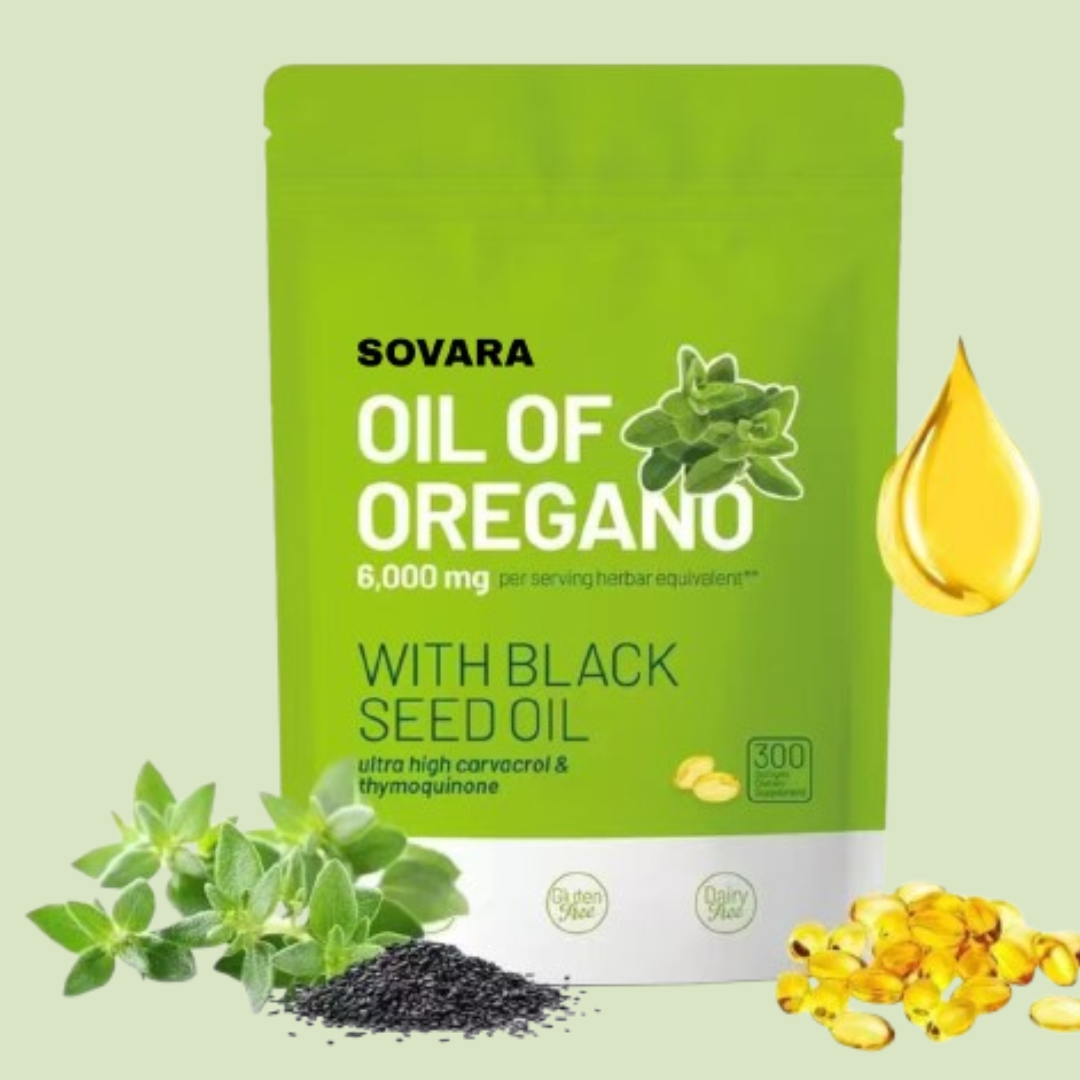 SOVARA™ Oreganoöl mit Schwarzkümmelöl